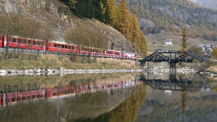 Während den olympischen Winterspielen ist auch im Engadin die Einführung eines Ringzugkonzepts vorgehen. Foto: swiss-image/Max Galli