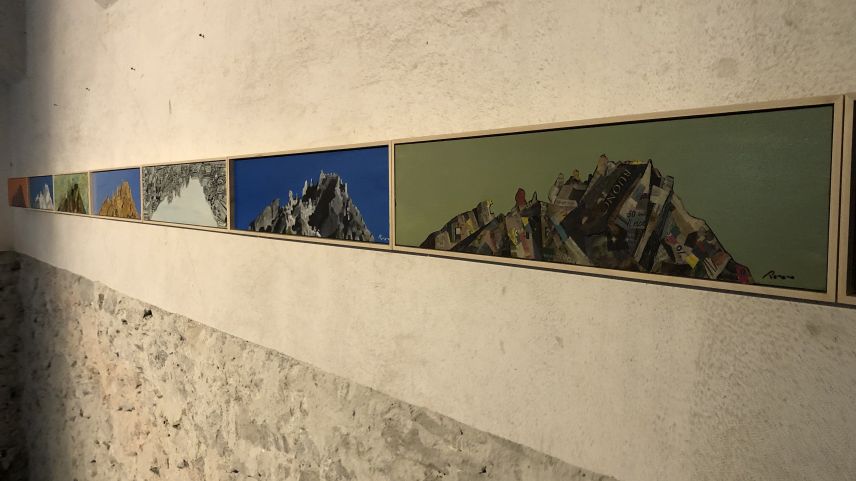 Der Spazzacaldeira ist in der Ausstellung von Romano Giovanoli gleich in 16 unterschiedlichen Varianten zu sehen. Foto: Marie-Claire Jur