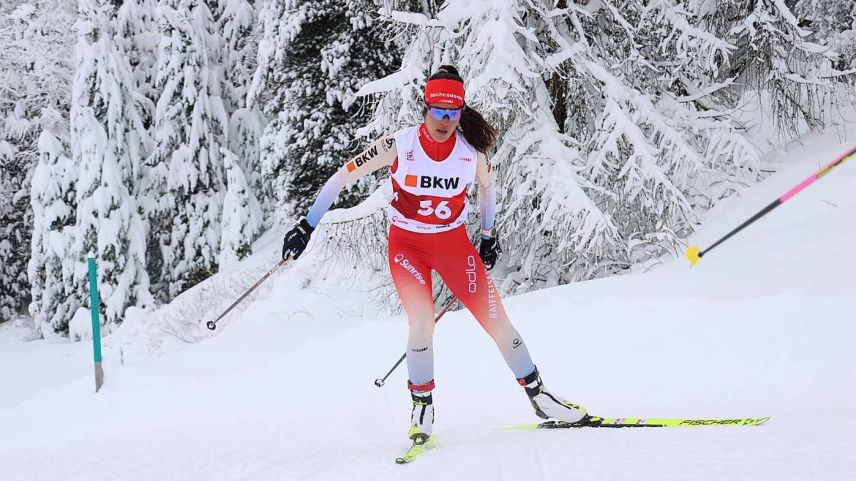 Die Zernezerin Giuliana Werro ist an der Tour de Ski mit dabei. Foto: Ladina Cantieni
