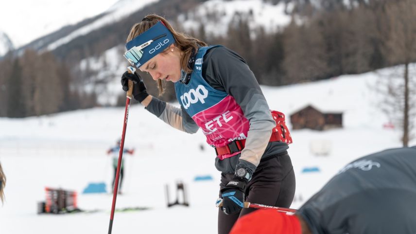 Bereitet sich für ihren zweiten Engadin Skimarathon vor: Nachwuchsläuferin Marina Kälin. Foto: Swiss-Ski