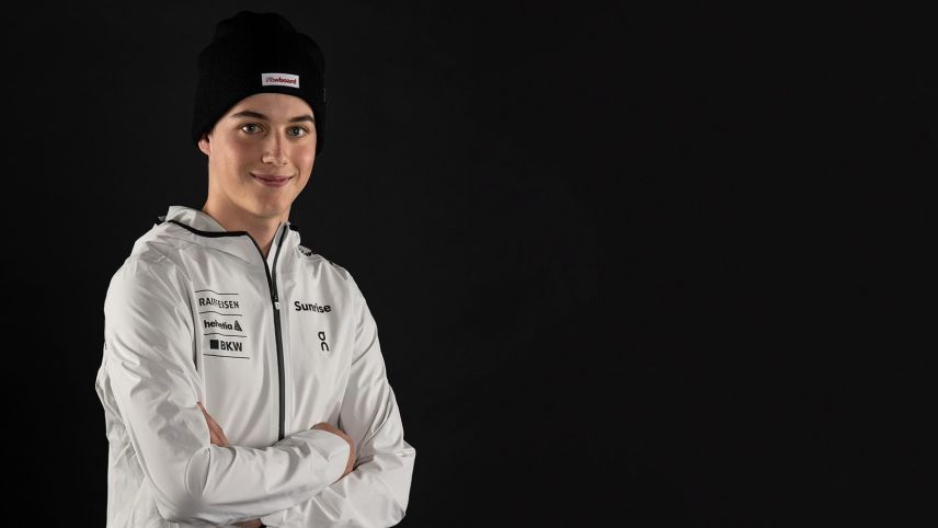 Nuri Mosca aus Tarasp startet in seine zweite Saison als "Challenger". Foto: Swiss-Ski