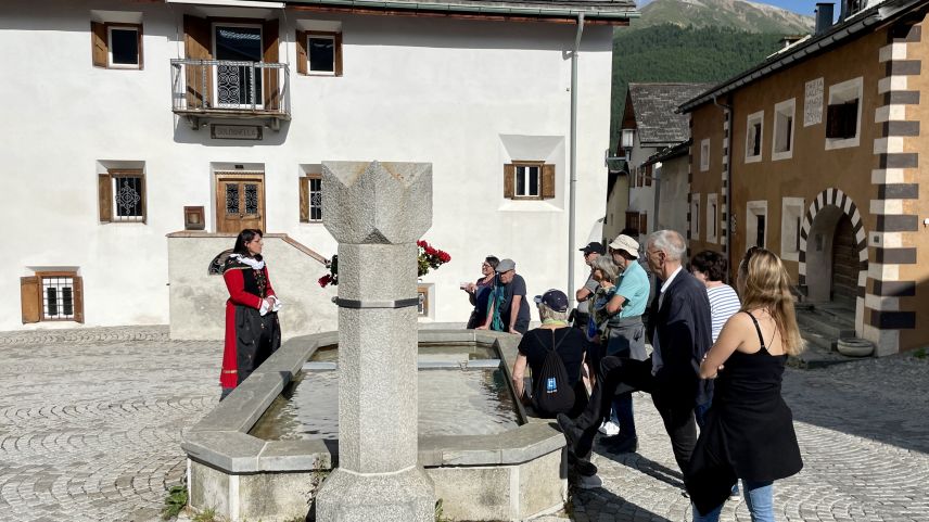 Der Brunnen war einst Treffpunkt der Dorfgemeinschaft.  Foto: Fadrina Hofmann