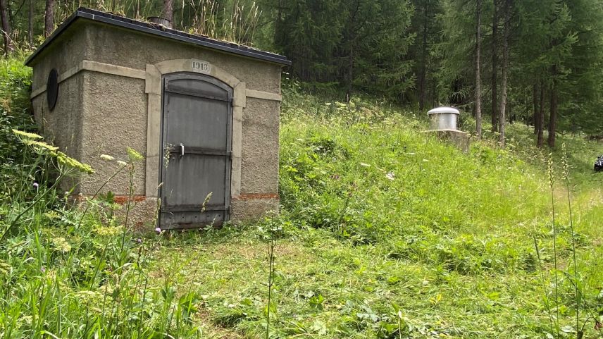 Dieses Wasserreservoir kann momentan nicht für Trinkwasser genutzt werden. Foto: Gemeinde S-chanf