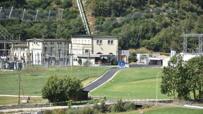 Das 1910 eröffnete Wasserkraftwerk Robbia in Aino wurde von der ­Wasserfassung bis zum Auslauf vollständig erneuert. Fotos: Urs Oskar Keller