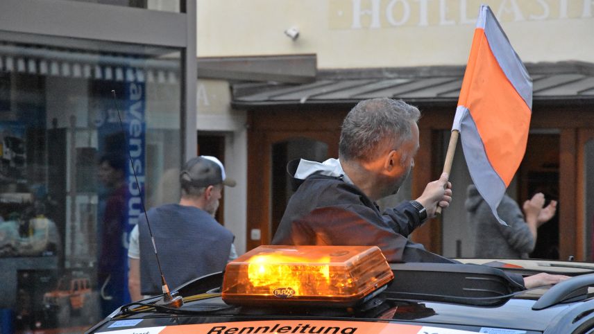 Flurin Bezzola war am Samstag letztmals OK-Co-Präsident und Rennleiter beim Nationalpark Bike-Marathon (Foto: Nicolo Bass).