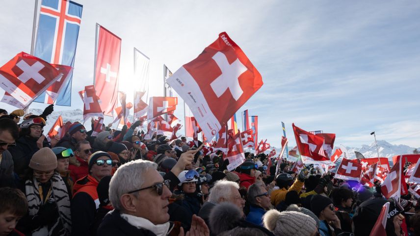 Ski-Weltcup St. Moritz/Fabian Gattlen