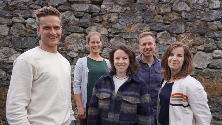 Von links nach rechts: Robin Engels, Ursina Wespi, Nadine Godenzi-Koch, Claude Balsiger, Alessandra Degiacomi Foto: z. Vfg