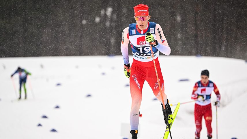 Fokussierter Blick in die Zukunft: Noe Näff. Foto: Swiss-Ski