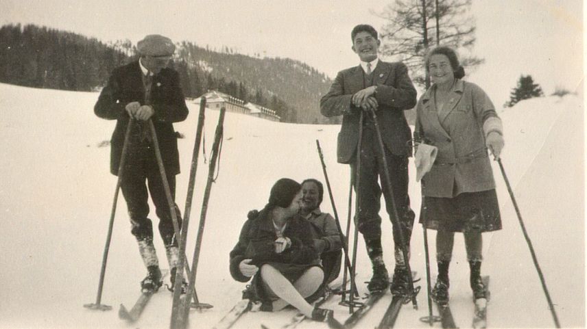 Impreschiuns da temps passats. fotografia: Club da skis Schlivera