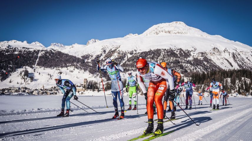 Während der Rennen kann es zu Einschränkungen bei der Pistenbenützung kommen. Foto: Sportograf.ch