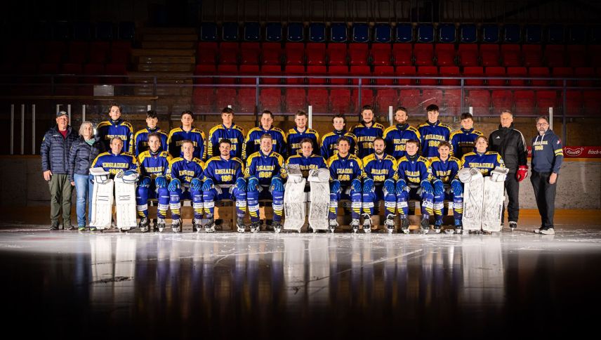 Die Mannschaft des CdH Engiadina, Saison 2026/27. Foto: Oliver Marciniak 