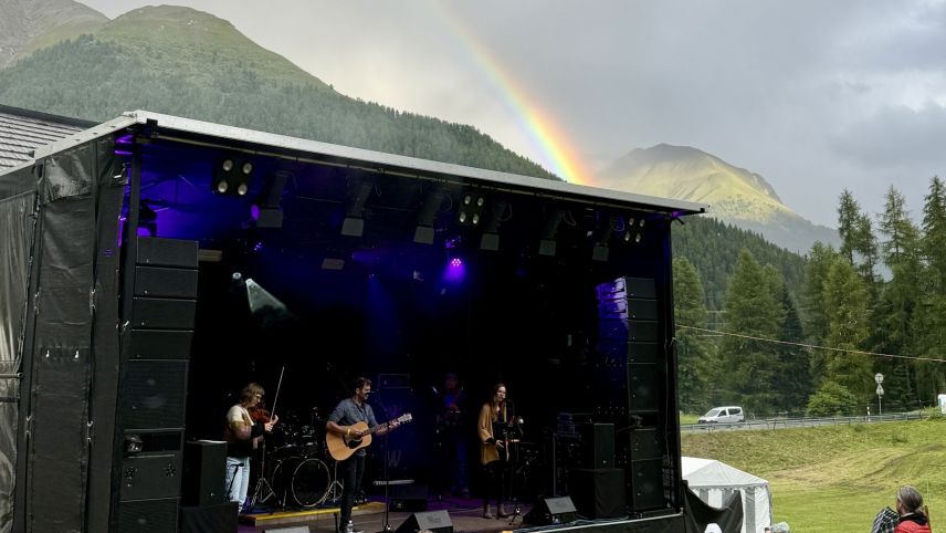Nach dem Regen kommt der Regenbogen.  Foto: Fadrina Hofmann