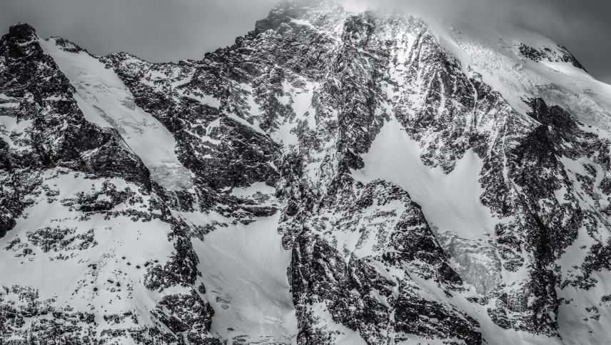 Thomas Biasotto zeigt Schnee, Felsen, Licht. Foto: Thomas Biasotto