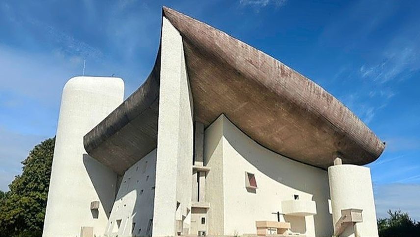 Chapelle Le Corbusier bei Ronchamp. Foto: Daniel Müller