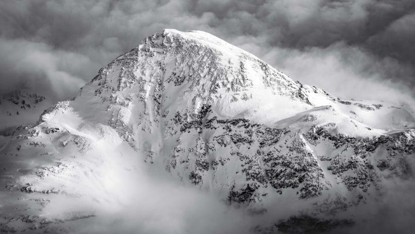 Je nach Wetter zeigt sich der Berg anders. Foto: Thomas Biasotto