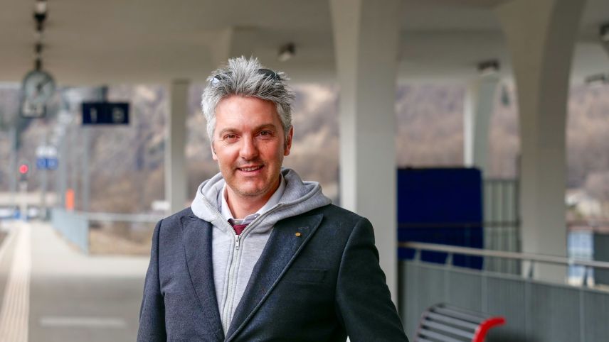 Thommy Cantoni ist Vicesindaco von Livigno und in seinem politischen Amt verantwortlich für Verkehr und internationale Beziehungen.  Foto: Jon Duschletta