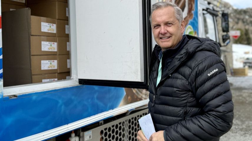 Patrick Schraemli ist für das Public Catering verantwortlich. Foto: Fadrina Hofmann