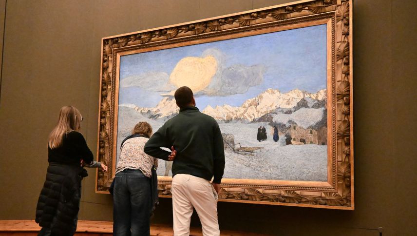 Museumsnacht im Segantini Museum in St. Moritz. 		Foto: Fabia Niggli