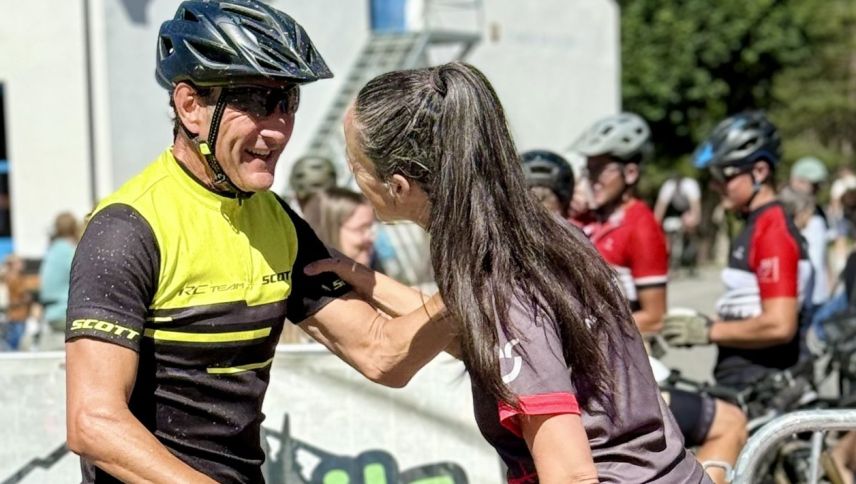 500 Voluntaris haben am Nationalpark Bike-Marathon mitgewirkt. Foto: Fadrina Hofmann