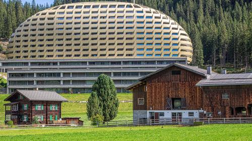Das Goldene Ei in Davos.
Foto: Reto Stifel