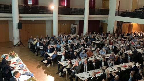 Die Aktionärinnen und Aktionäre der Repower AG versammelten sich am Mittwoch in Landquart zur Generalversammlung. Foto: Repower AG