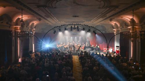 Grosse Musik mit grossem Orchester im Hotel Reine Victoria. Foto:fotoswiss.ch/Giancarlo Cattaneo