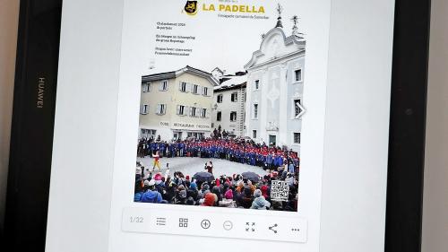 La cumparsa da La Padella – il magazin d’infurmaziun da Samedan es gnieu surlavuro. Dasper ün layout modern, vuless la vschinauncha eir der dapü pais al cuntgnieu. fotografia: Olivia Portmann-Mosca