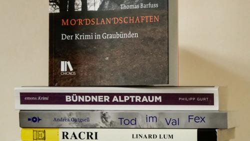 Der Churer Autor Thomas Barfuss ist mit «Mordslandschaften» den Bündner Mordsgeschichten und -regionen gefolgt. Foto: Jon Duschletta