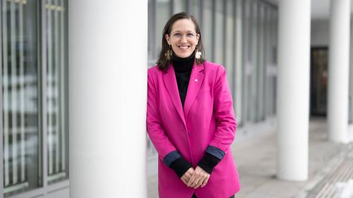 Nora Saratz Cazin ist wiedergewählt worden (Foto: Mayk Wendt). 