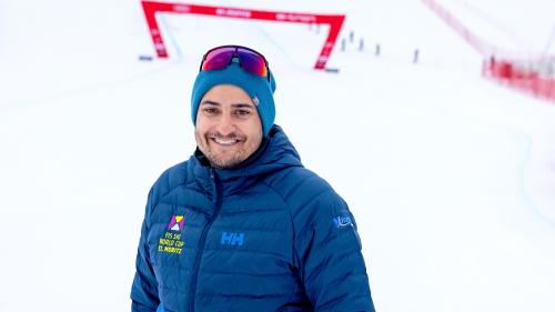 Robin Miozzari ist OK-Präsident der alpinen Weltcup-Rennen in St. Moritz Foto: z.Vfg