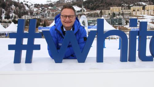 Präsident Thomas Walther ist bereit. Foto: White Turf