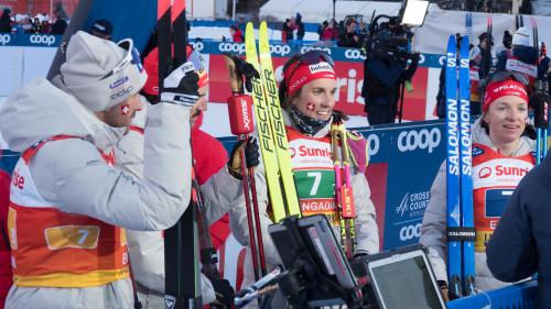 Schweiz 1 lief in der Mixded-Staffel auf Rang drei. Foto: Reto Stifel