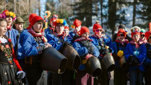 Chalandamarz in der Val Fex. Foto: Katja Meuli