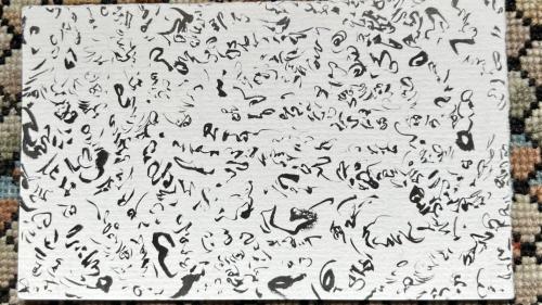Eine Tuschzeichnung von Jean Willi: Neben der Schriftstellerei widmet sich Willi der Malerei und dem Zeichnen. Foto: Romana Ganzoni