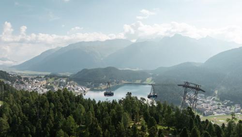 Ab in die Höhe, schien das Credo diesen Sommer zu lauten. Foto: Engadin St. Moritz Mountains AG