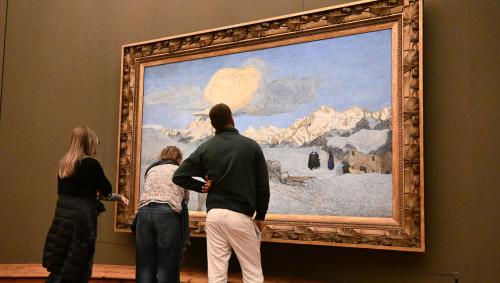 Museumsnacht im Segantini Museum in St. Moritz. 		Foto: Fabia Niggli