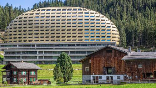 Das Goldene Ei in Davos.
Foto: Reto Stifel
